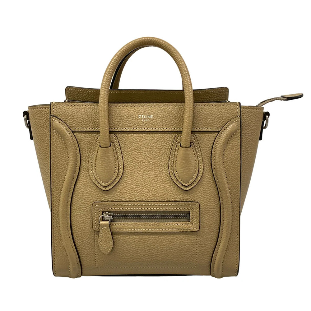 Celine Luggage Nano Shopper Beige #306269C16B
